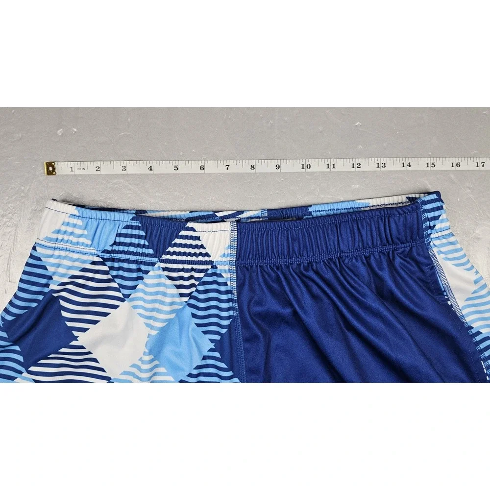 Loudmouth‎ Kansas City Royals Gym Shorts Mens Large Blue Plaid Baseball Sports